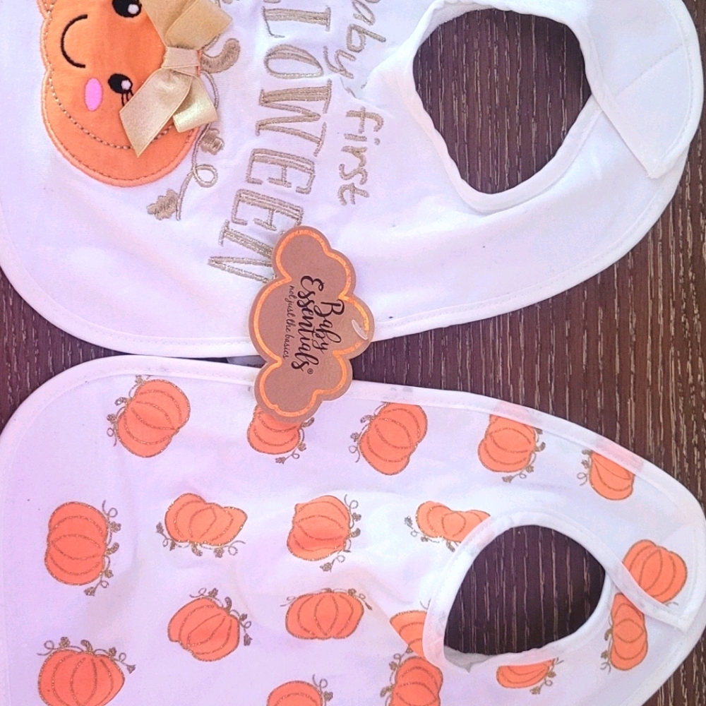 Pumpkin bibs